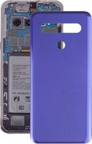 Back Battery Cover voor LG K61 LMQ630EAW LM-Q630EAW LM-Q630 (Blauw)