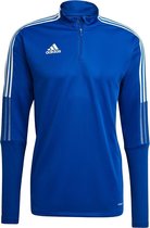 adidas - Tiro 21 Training Top - Longsleeve Voetbal - M - Blauw