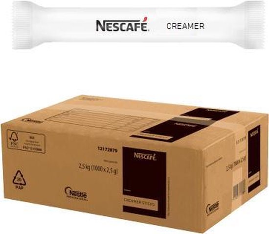 Foto: Nescaf creamersticks 2 5 gram 1000 stuks