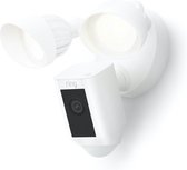 Ring Floodlight Camera Wired Plus - Wit