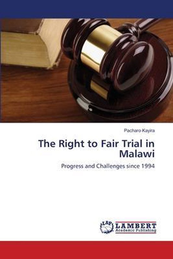 The Right to Fair Trial in Malawi - cover