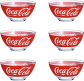 Luminarc Coca Cola Classics Kommetje - Ø13,2 cm - Rood - 6 stuks