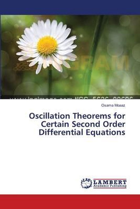 Oscillation Theorems for Certain Second Order Differential Equations ...