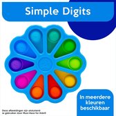 Simple Digits "Blauw" Groot - Speelgoed Jongens & Meisjes - Pop It - Fidget Toys