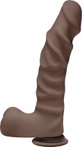 The D - Ragin' D with Balls - 9 Inch - Chocolate