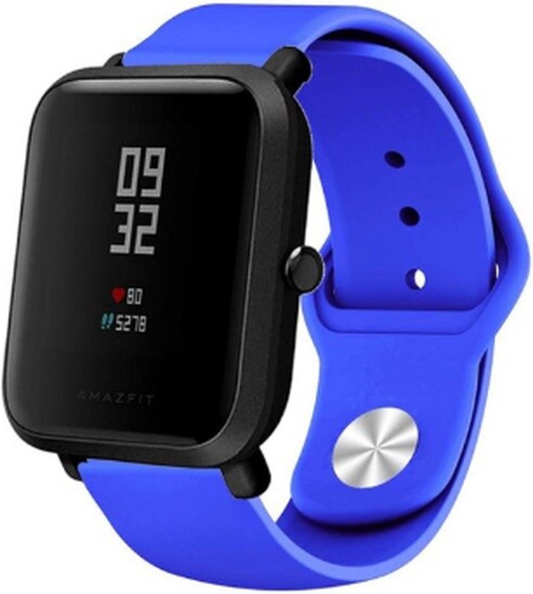 geschikt voor Xiaomi Amazfit Bip sport band - blauw - 42mm