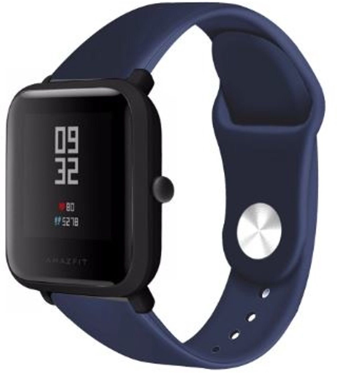 Geschikt voor Xiaomi Amazfit Bip sport band - donkerblauw - 42mm