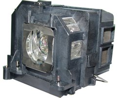 Beamerlamp geschikt voor de EPSON EB-470 beamer, lamp code ELPLP71 / V13H010L71. Bevat originele P-VIP lamp, prestaties gelijk aan origineel.
