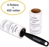 Pluizenroller - plus 4 navullingen (Totaal 450 vellen)