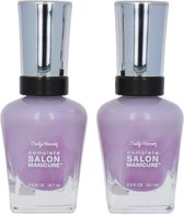 Sally Hansen Salon Manicure Nagellak - 481 What In Carnation? (set van 2)