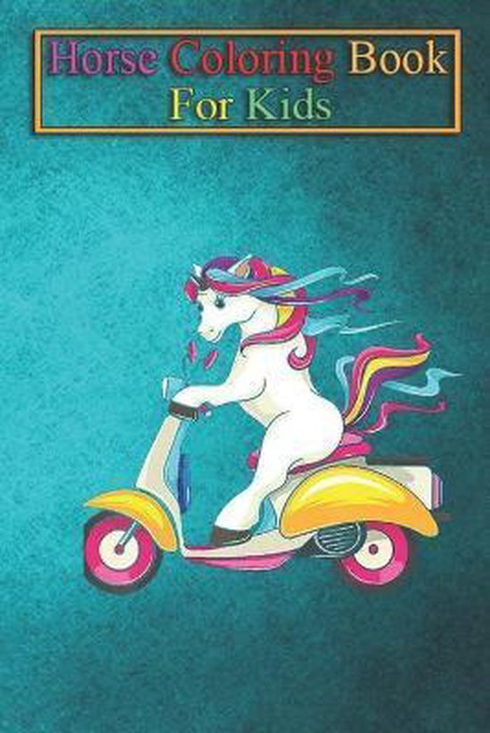 Horse Coloring Book For Kids, Jenny K R 9798693758773 Boeken