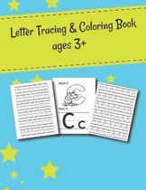 Letter Tracing And Coloring Book