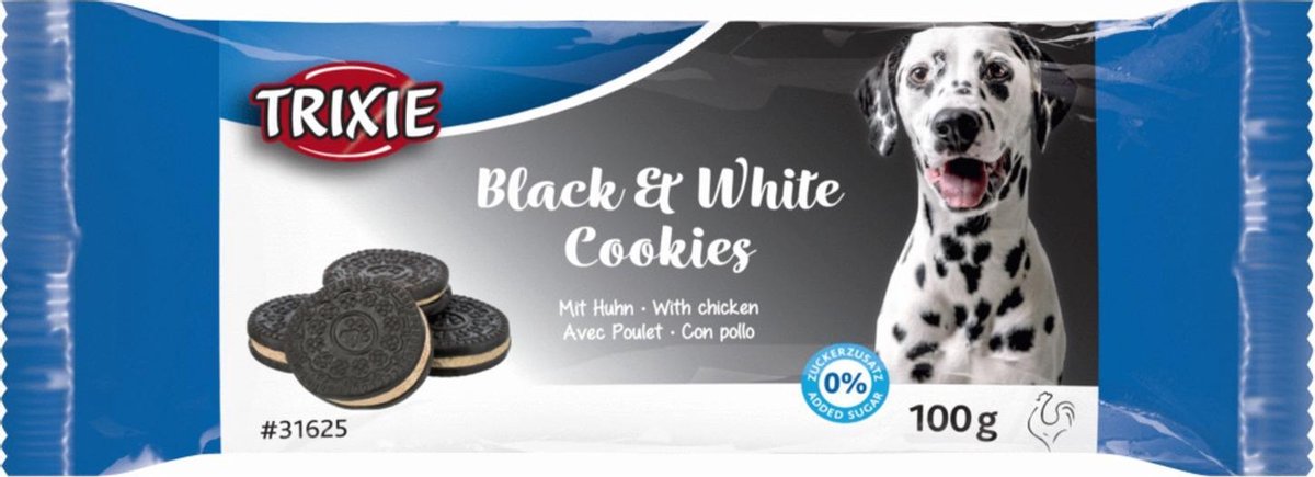 Trixie black & white cookies (4 ST 100 GR)