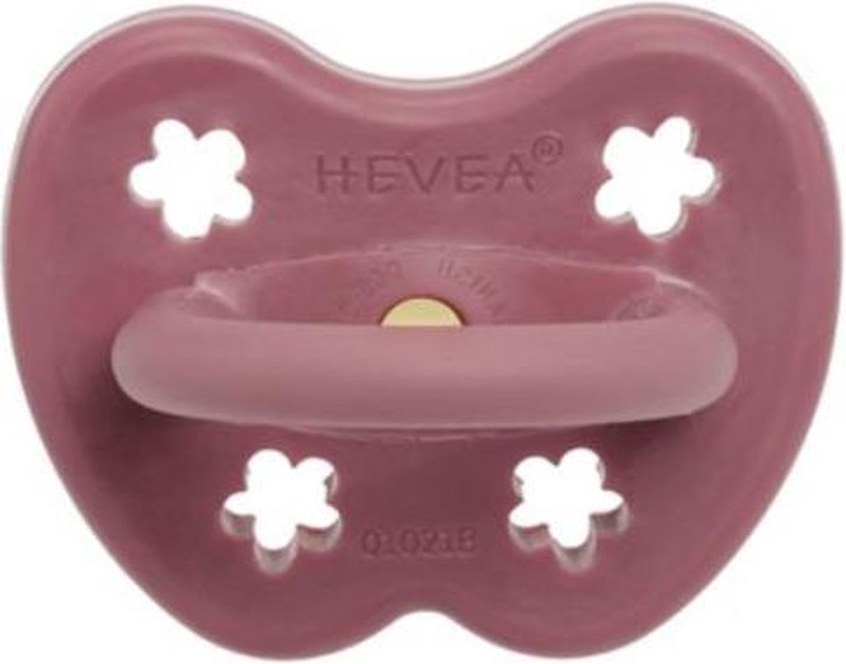 Goedkoopste HEVEA | dental Speen Orthodontisch | Rosewood | 3-36 maanden | Natuurrubber