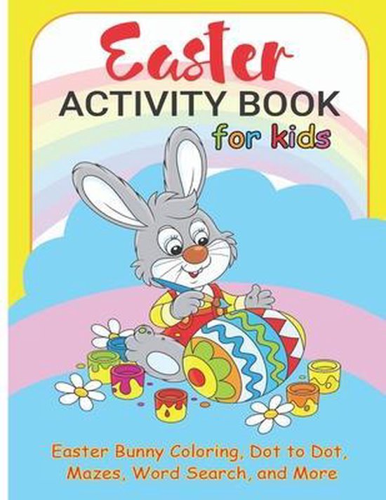 Easter Activity Book for kids, Books And Candles Publishing