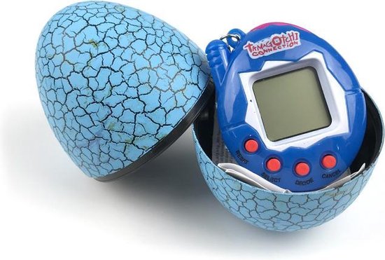 Tamagotchi Ei - Elektronisch huisdier - Retro speelgoed - Blauw | bol.com