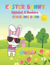 Easter Bunny Alphabet & Numbers Coloring Book