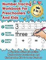 Number Tracing Workbook For Preschoolers And Kids