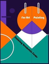 coloring geometric forms for art painting