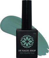 Groene gel nagellak - Flexible Fern 023  Gel nagellak - 15ml  - De Nagel Shop - Gelnagels Nagellak