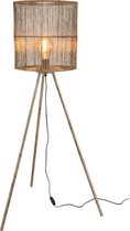 J-Line Staande Lamp Metaal Antiek Bruin Large