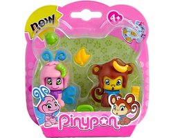 Pinypon Huisdier 4,5cm 2-pack met accessoires