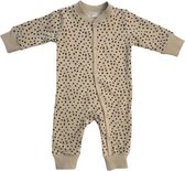 Li-Leigh Baby Dotted Jumpsuit, boxpakje, kleur: creme met zwarte dots, maat: 74