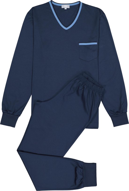Mey Lange Pyjama Heren 18889 - Blauw Heren