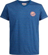 Petrol Industries - Striped v-hals T-shirt Heren - Maat XL