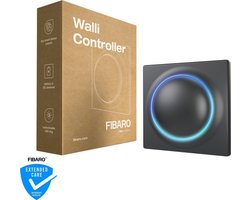 FIBARO Walli Controller - Draadloze schakelaar - Batterijgevoed - Z-Wave Plus - Antraciet