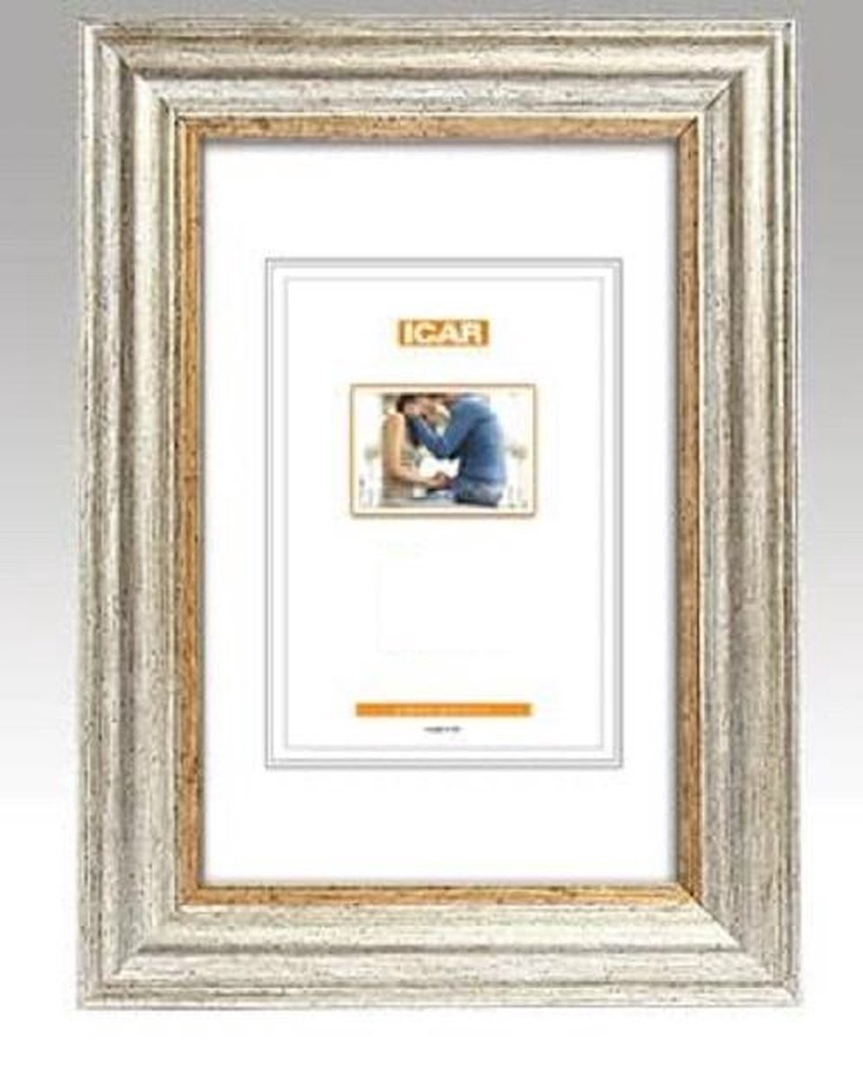 Icar Kunststof Fotolijst Rolls Goud/Goud 13x18 cm