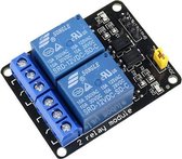 Relais Module 5v | 2-kanaals | t.b.v. Arduino