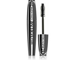 L'Oréal Mega Volume Collageen 24H Mascara Extra Black - 3 x - Voordeelverpakking