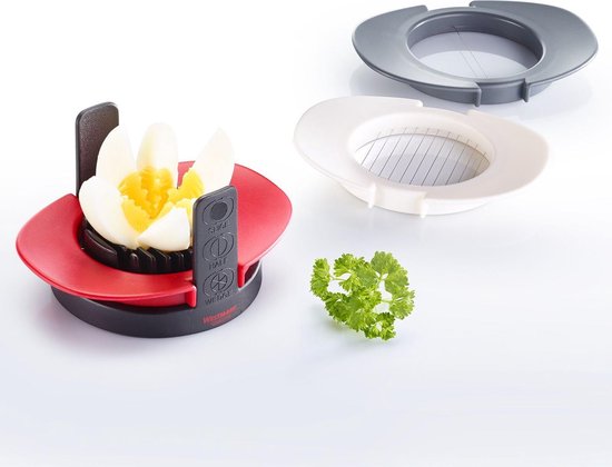 Aardappel- en mozzarellasnijder - efficiënt - 1 stuk - zilver