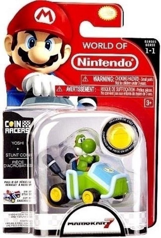 Nintendo - Super Mario Coin Racers Wave 1 Yoshi | bol