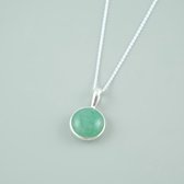 House of Jewels - Tijgeroog Ketting 42cm - 925 Zilver