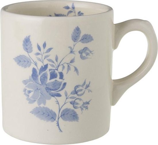 Mug Royal Boch Classic Ivoire Fleurs Bleues
