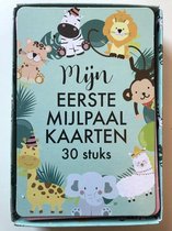 Mijn eerste mijlpaal kaarten - baby mijlpaal - mijlpalen - eerste stapjes - 1 maand oud - 30 kaarten