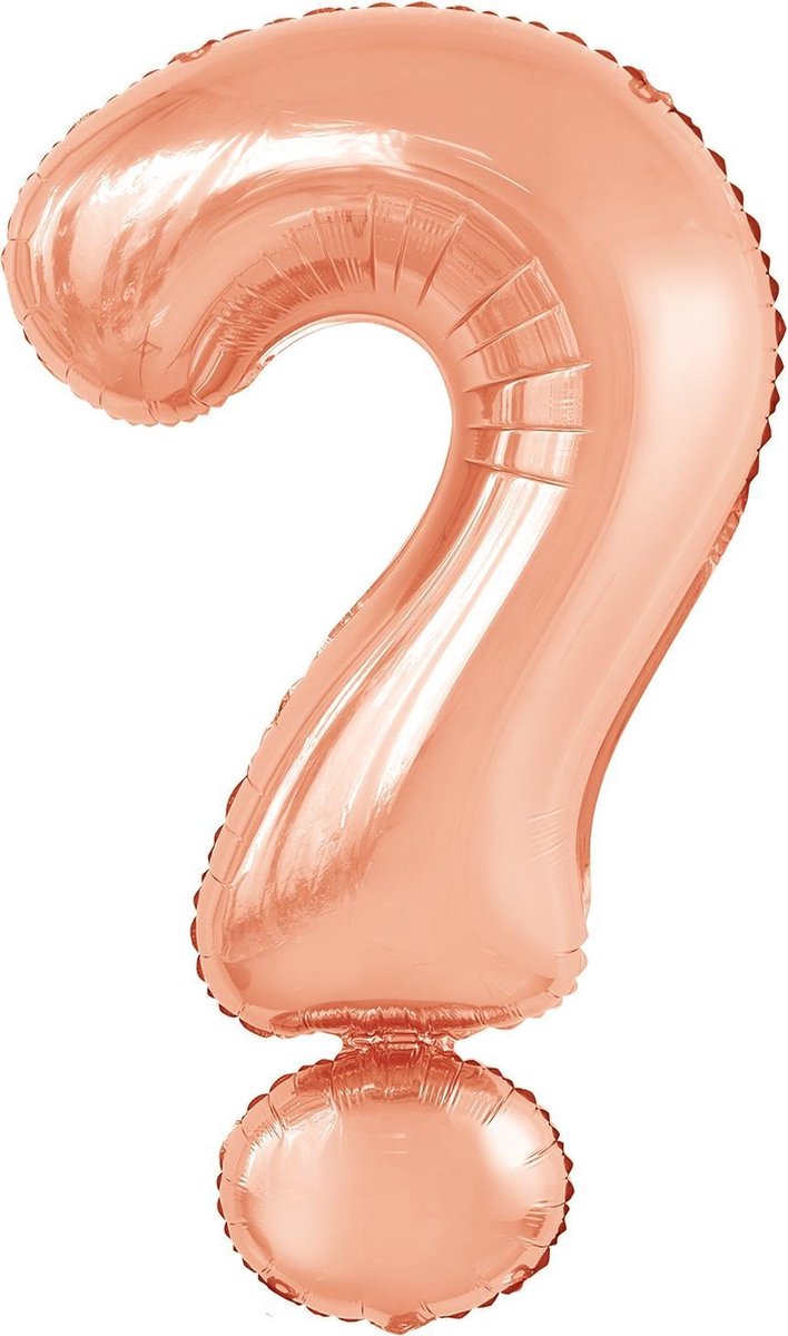 Amscan Folieballon Symbool ? 57 X 110 Cm Roségoud
