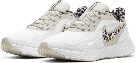 Nike Nike Revolution 5 Sportschoenen - Maat 38 - Vrouwen - wit - zwart -  bruin | bol.com