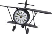 Home&Styling Retro klok dubbeldekker metaal - 37x10x20cm