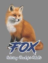 Fox Coloring Book for Adults