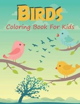Birds Coloring Book For Kids