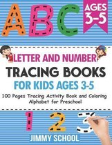 Letter and Number Tracing Books for Kids Ages 3-5