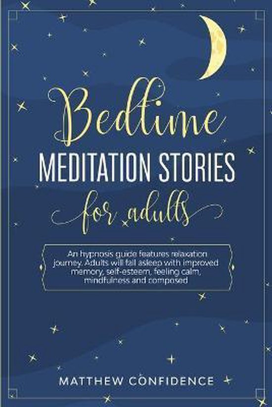 Bedtime meditation stories for adults - cover