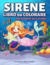 Sirene Libro da Colorare per Bambini dai 4-8 anni