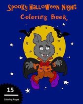 Spooky Halloween Night Coloring Book