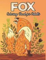 Fox Coloring Book for Adults