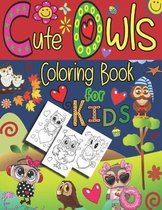 Cute Owls Coloring Book for Kids
