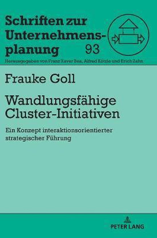 Schriften Zur Unternehmensplanung- Wandlungsfaehige Cluster- ... - cover
